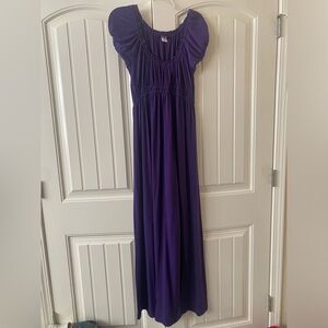 Purple dress medium